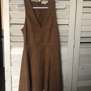 A dress that goes up to your knees,